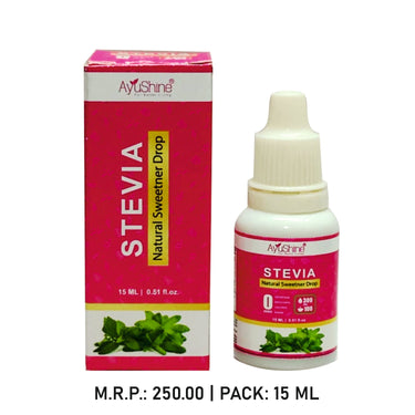 Ayushine Stevia Drops – Natural Sugar Substitute